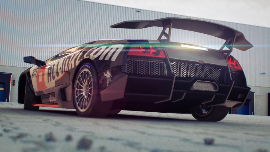 Lamborghini Back
