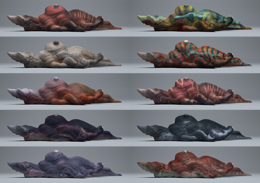 Sea Creature Colors